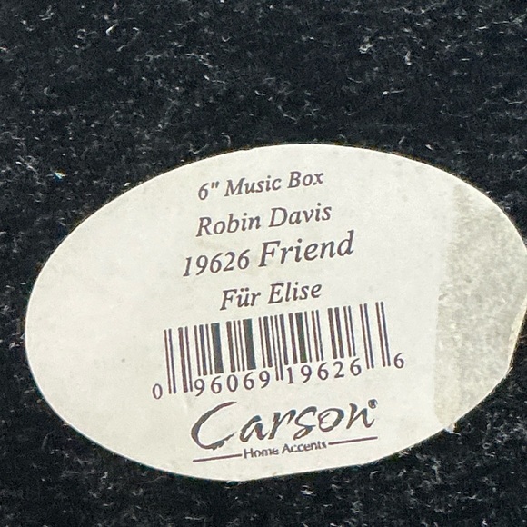 Wind Up Jewelry Music Box Angel Friend by Robin Davis Plays Beethoven Fur Elise - Picture 5 of 16